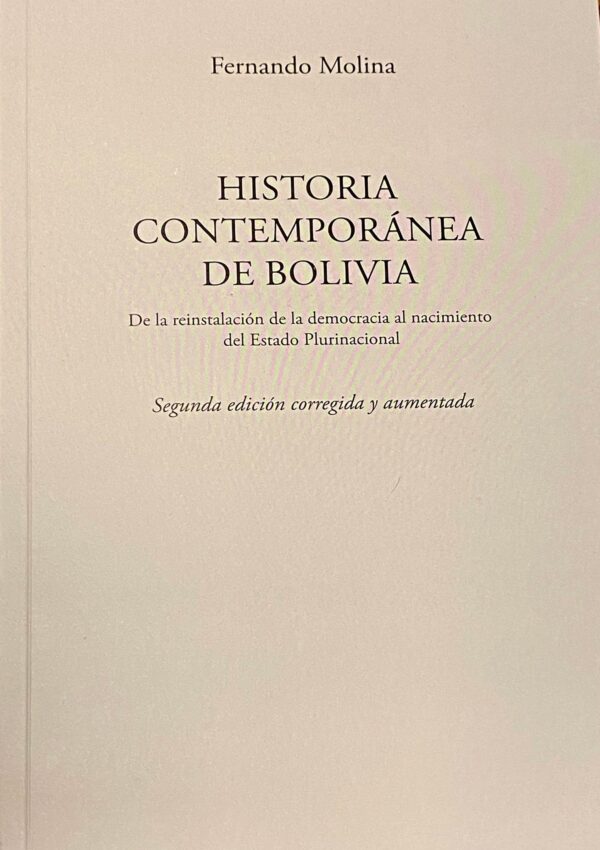 Historia contemporánea de Bolivia